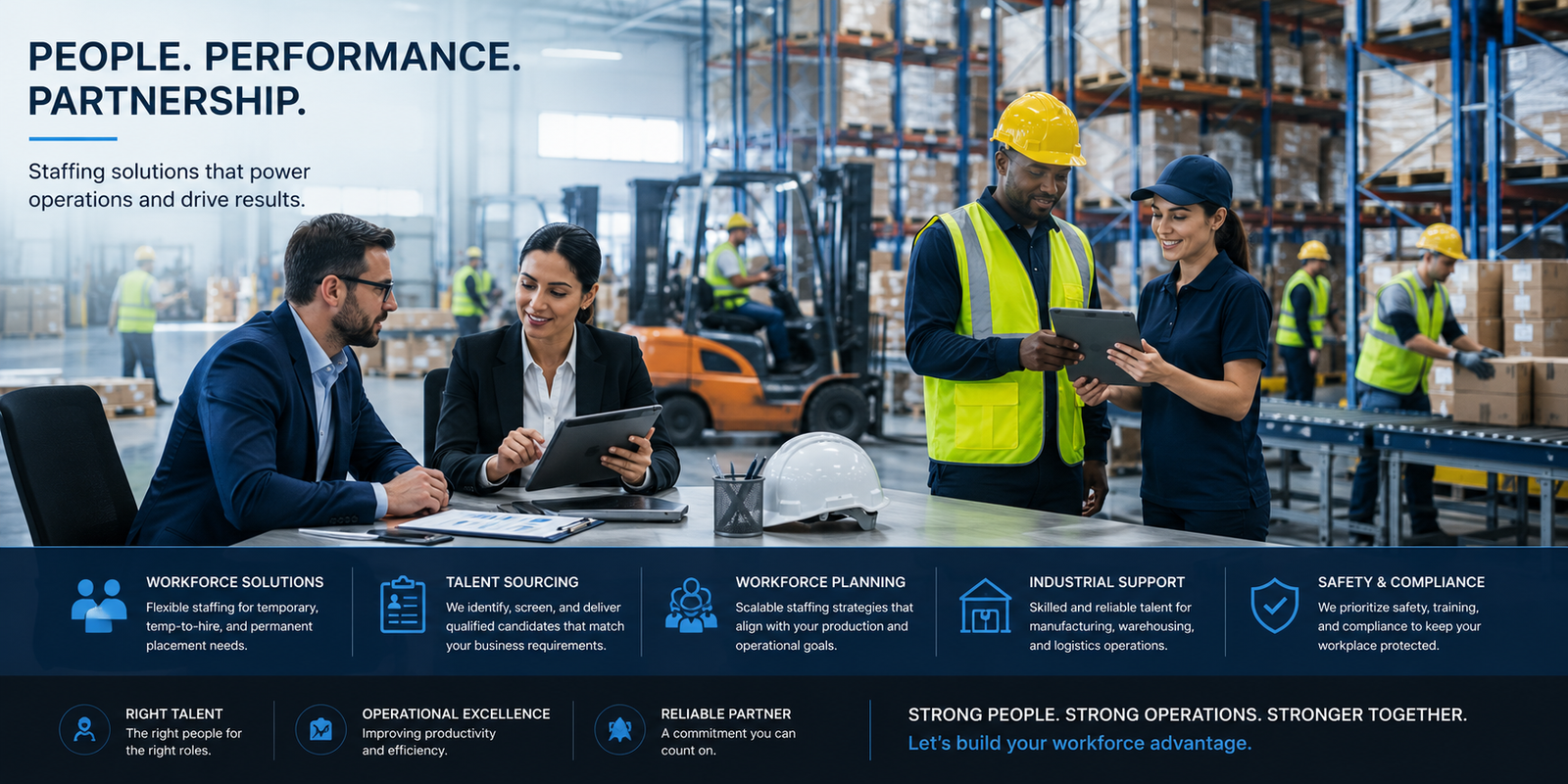 Workforce services and staffing coordination
